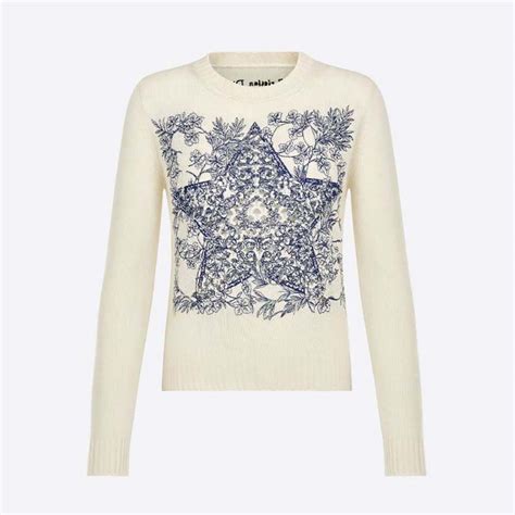 dior pullover blau|christian dior sweater women's.